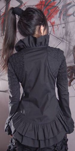  BLOUSE Punk Rave Y-239/BK  6