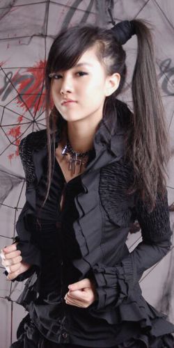  BLOUSE Punk Rave Y-239/BK  8