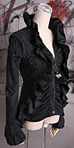  BLOUSE Punk Rave Y-239/BK  11