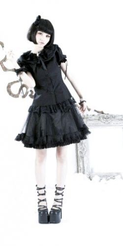  BLOUSE Punk Rave Y-248/BK  4