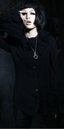  c  BLOUSE Punk Rave Y-392/BK  5