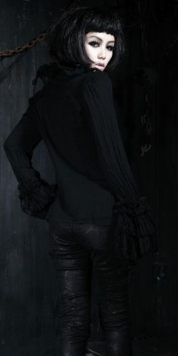  c  BLOUSE Punk Rave Y-392/BK  6