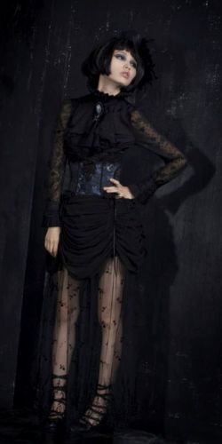  c  BLOUSE Punk Rave Y-361/BK  2