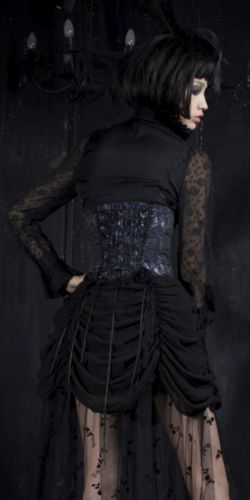  c  BLOUSE Punk Rave Y-361/BK  6