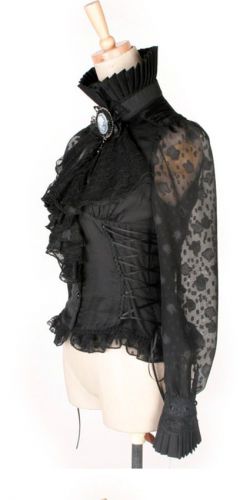  c  BLOUSE Punk Rave Y-361/BK  9