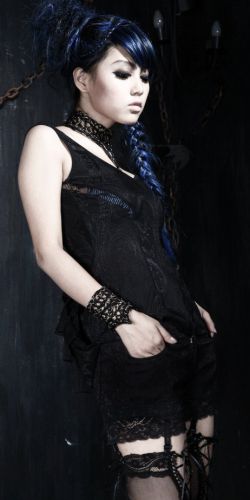  T-SHIRT Punk Rave T-287/BK  6