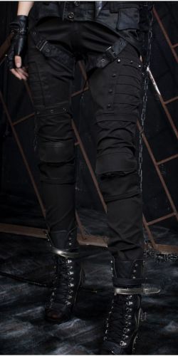  TROUSERS Punk Rave K-102/BK  6