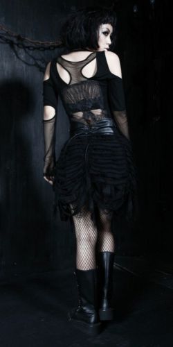  SKIRT Punk Rave Q-169/BK  6