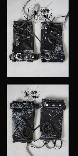  ACCESSORIES Punk Rave S-027/BK-GY  2