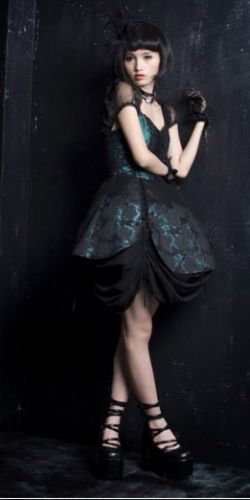  DRESS Punk Rave LQ-024/BK-BL /  /  /  /  1