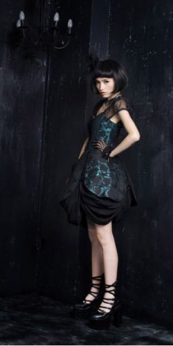  DRESS Punk Rave LQ-024/BK-BL /  /  /  /  2