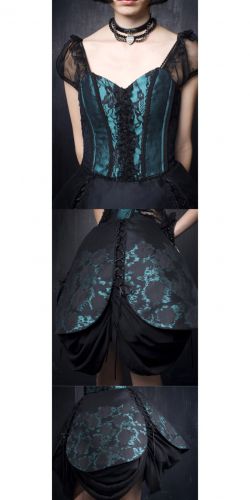  DRESS Punk Rave LQ-024/BK-BL /  /  /  /  8