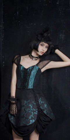  DRESS Punk Rave LQ-024/BK-BL /  /  /  /  6