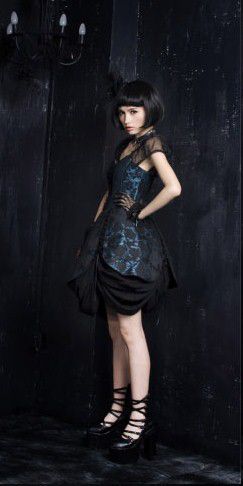  DRESS Punk Rave LQ-024/BK-BL /  /  /  /  4