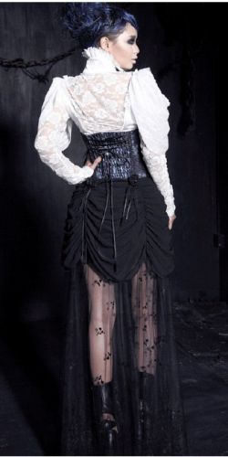  c  BLOUSE Punk Rave Y-411/WH  3