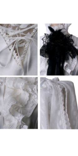  c  BLOUSE Punk Rave Y-411/WH  4