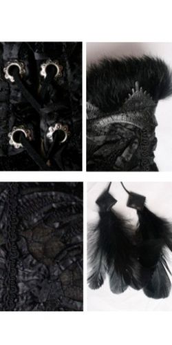  COLLAR Punk Rave S-126/BK  4