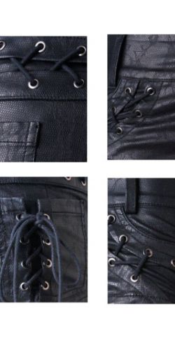  TROUSERS Punk Rave K-142/BK  4