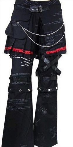  TROUSERS Punk Rave K-053/BK  4
