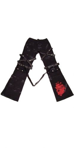  TROUSERS Punk Rave K-053/BK  8