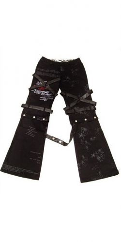  TROUSERS Punk Rave K-053/BK  9