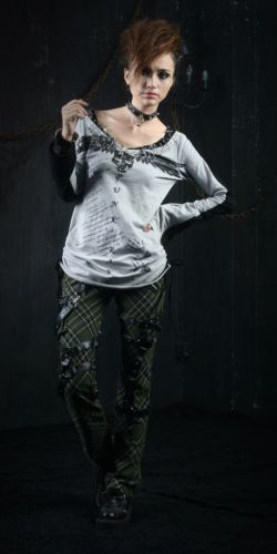  TROUSERS Punk Rave K-124/GR  6
