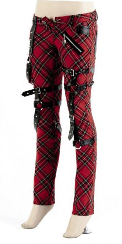  TROUSERS Punk Rave K-124/RD  10