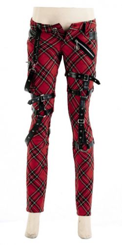  TROUSERS Punk Rave K-124/RD  9