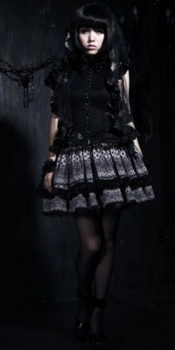  +  SKIRT Punk Rave LQ-054/BK  3
