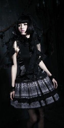  +  SKIRT Punk Rave LQ-054/BK  5