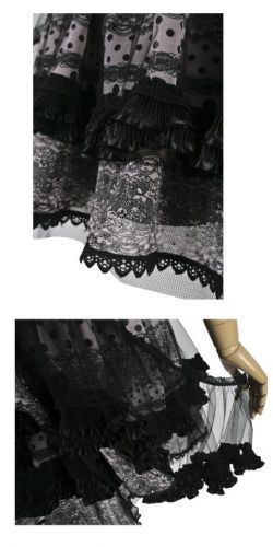  +  SKIRT Punk Rave LQ-054/BK  9
