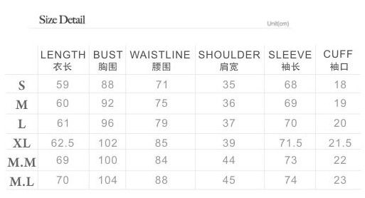  c  BLOUSE Punk Rave LY-004/WH  14