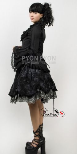  c  BLOUSE Punk Rave LY-005/BK  5