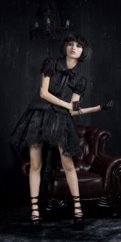  c  BLOUSE Punk Rave LY-006/BK  3