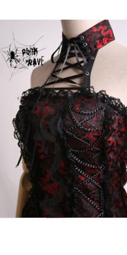  DRESS Punk Rave Q-088/BK-RD /  /  /  /  8