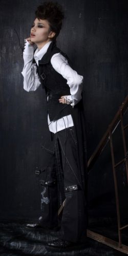 Жакет T-SHIRT Punk Rave T-207/BK Изображение 5