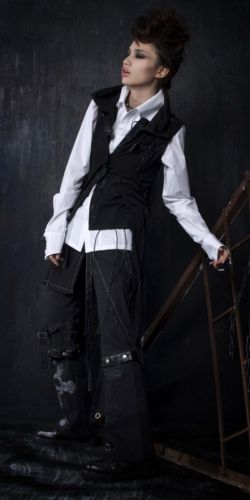 Жакет T-SHIRT Punk Rave T-207/BK Изображение 4