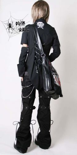  BLOUSE Punk Rave Y-035/BK  2