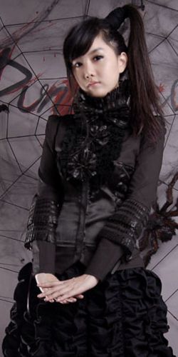  c  BLOUSE Punk Rave Y-244/BK  3