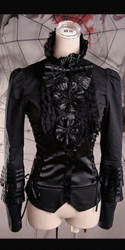  c  BLOUSE Punk Rave Y-244/BK  9