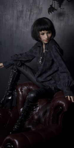  BLOUSE Punk Rave Y-296/BK  2