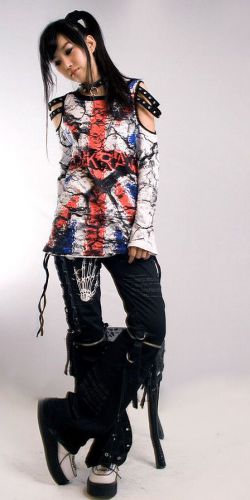  Trousers Punk Rave K-078/BK  3
