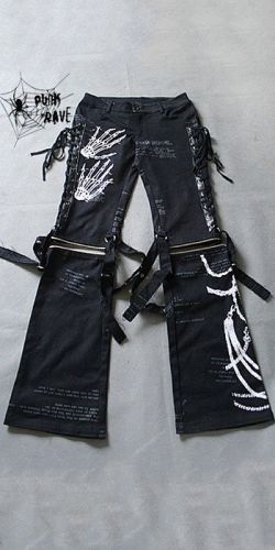  Trousers Punk Rave K-078/BK  8