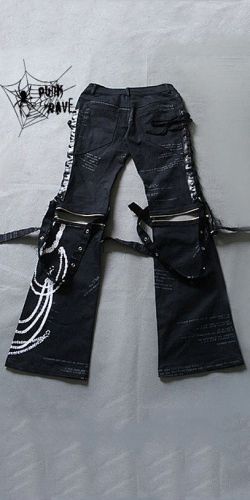  Trousers Punk Rave K-078/BK  9