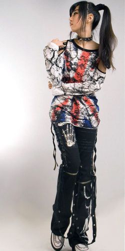  Trousers Punk Rave K-078/BK  6