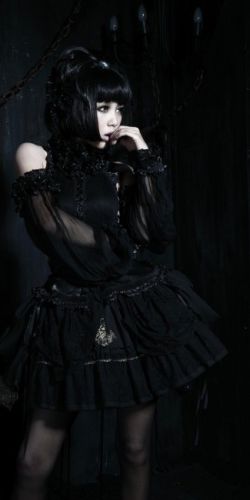  SKIRT Punk Rave LQ-055/BK  2