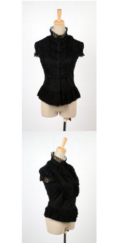  c  BLOUSE Punk Rave LY-010/BK  8