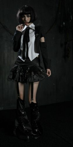  TROUSERS Punk Rave Q-129/BK  2
