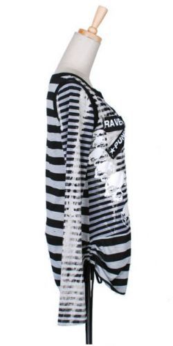  T-SHIRT Punk Rave T-202/GY  8