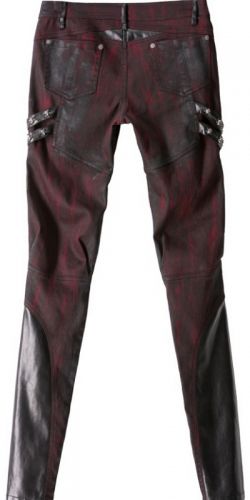  TROUSERS Punk Rave K-150/BK-RD  4